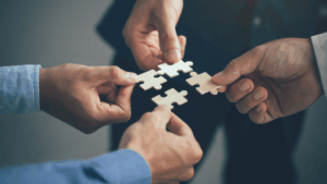 putting puzzle pieces togehter