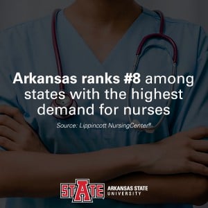 Nurses are in high demand in Arkansas