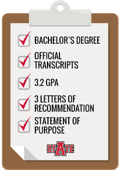 A-State admission requirements