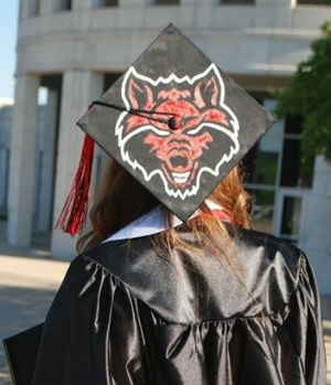 A-State graduation cap
